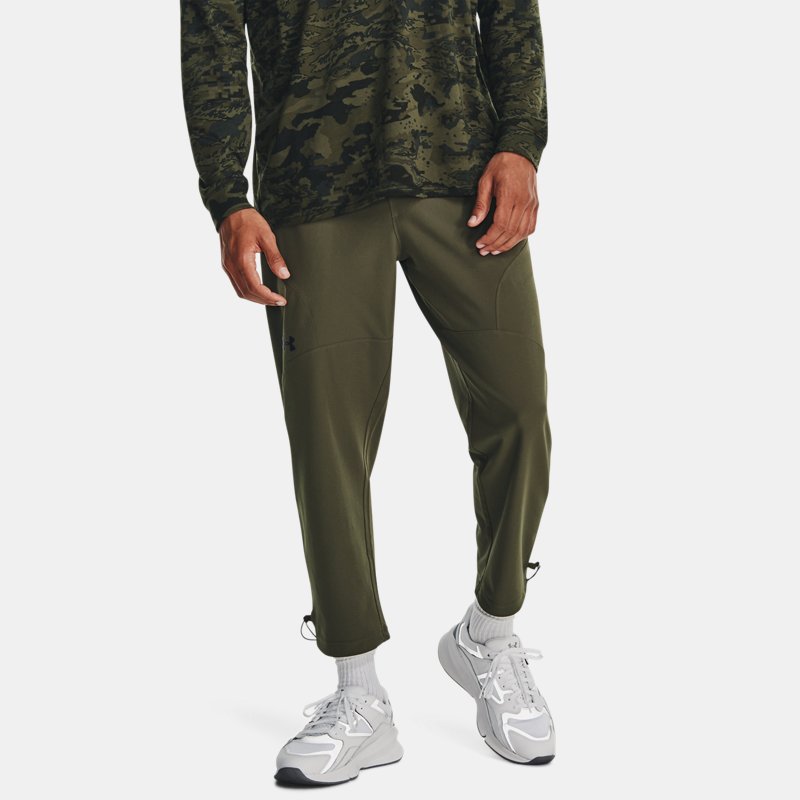 Men's Under Armour Unstoppable Crop Pants Marine OD Green / Black M